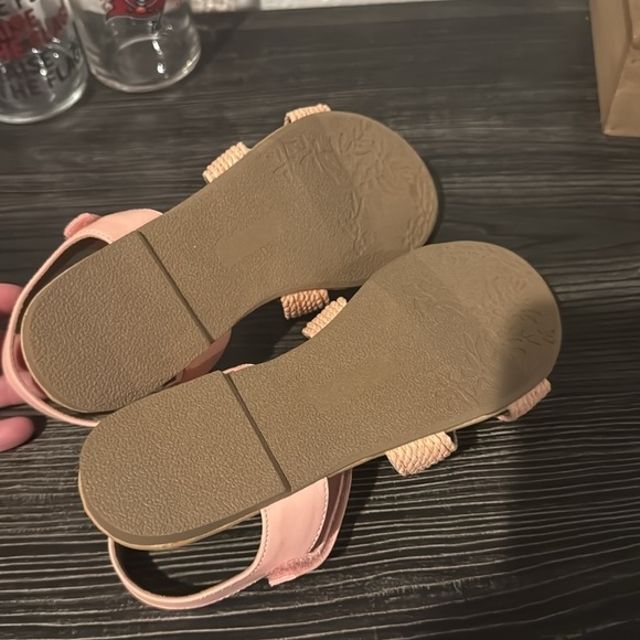DV by Dolce Vita Pink raffia sandals- GIRLS - Picture 4 of 5